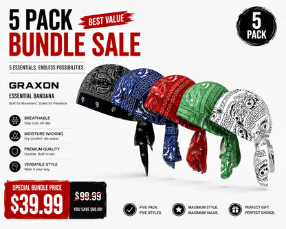 GRAXON Essential Bandanas
