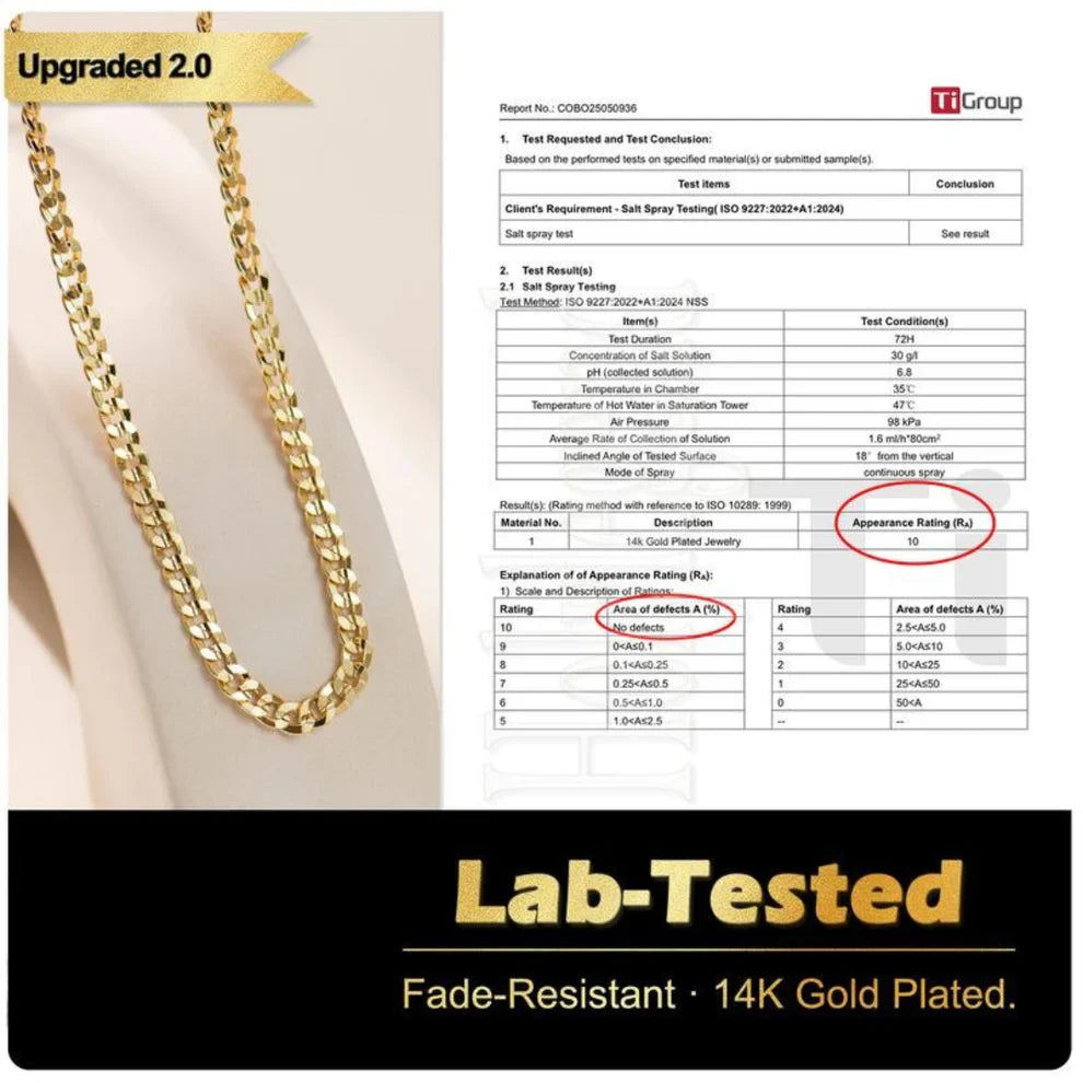 VeryVelora™ 14K Gold-Plated Crucifix Chain