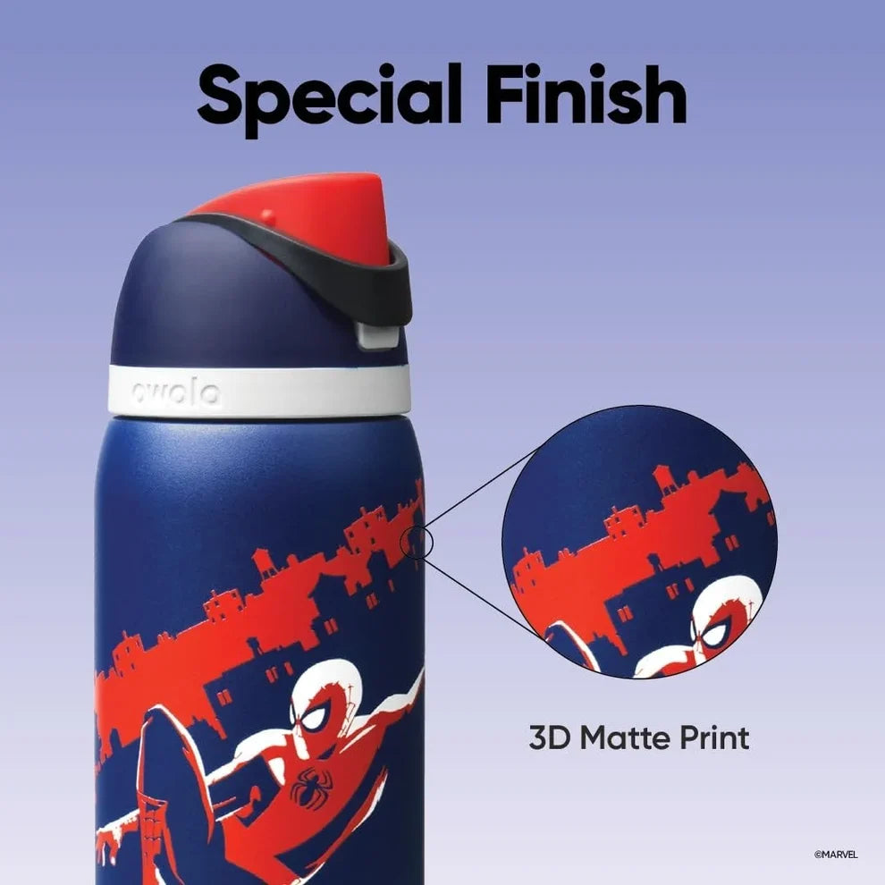 Spiderman Night Watch 32oz FreeSip Water Bottle