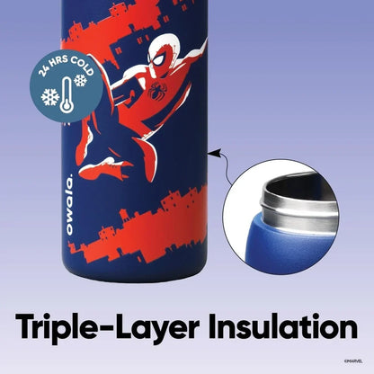 Spiderman Night Watch 32oz FreeSip Water Bottle
