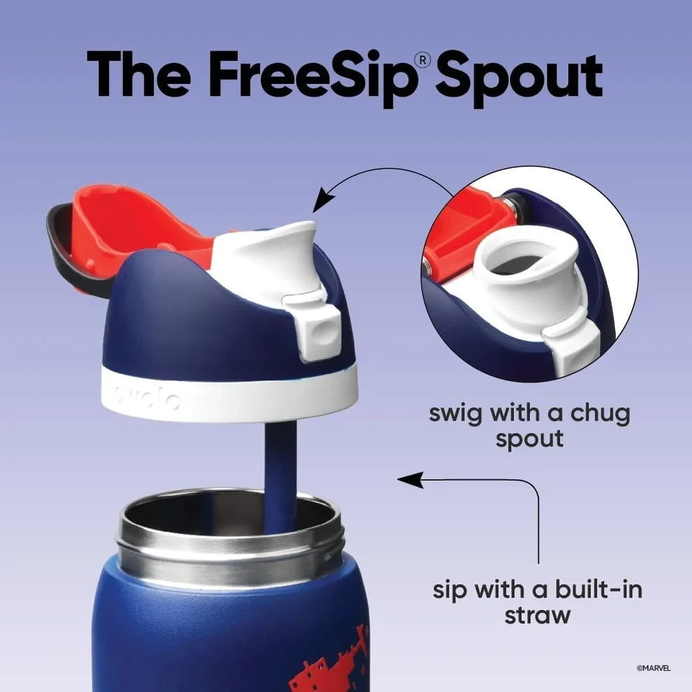 Spiderman Night Watch 32oz FreeSip Water Bottle